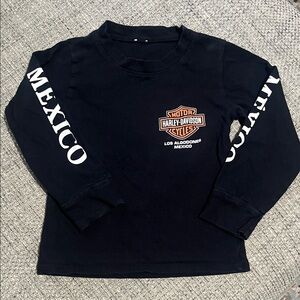 Harley-Davidson Kids Navy Long Sleeve Tee
